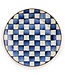 MACKENZIE CHILDS Royal Check Enamel Charger/Plate