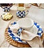 MACKENZIE CHILDS Royal Check Enamel Charger/Plate