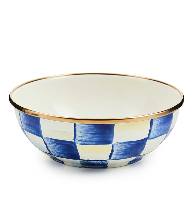 MACKENZIE CHILDS Royal Check Everyday Bowl