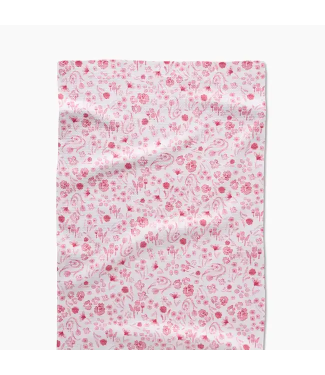 GEOMETRY Water Floral Tea Towel