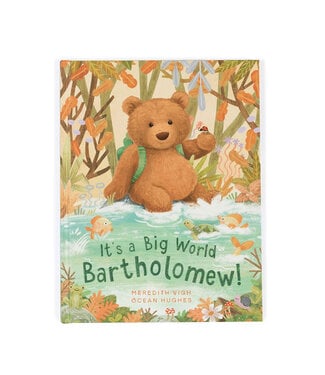 JELLYCAT It's a Big World Bartholomew Book