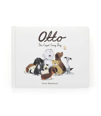 JELLYCAT Otto The Loyal Long Dog Book
