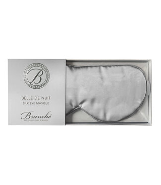 Belle De Nuit Eye Mask in SIlver