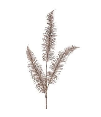 31" Glitter with Jewel Fern Spray