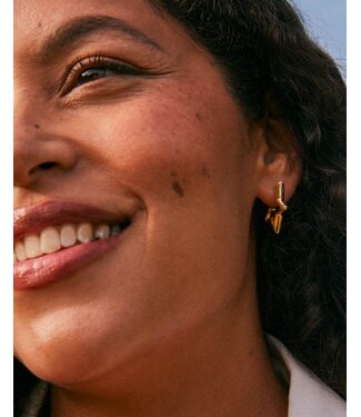 KENDRA SCOTT Star Huggie Earrings