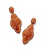 KENDRA SCOTT Abbie Enamel Frame Statement Earrings