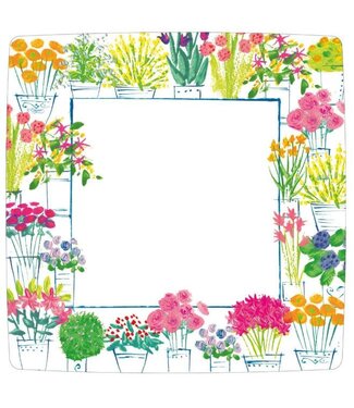 Dinner Plates Square Flower Market