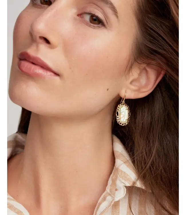 KENDRA SCOTT Dani Figaro Frame Drop Earrings