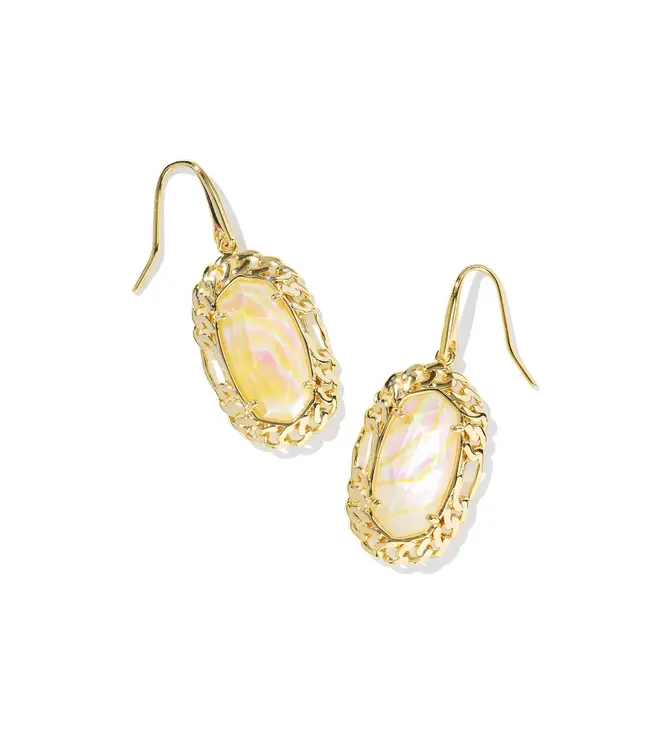 KENDRA SCOTT Dani Figaro Frame Drop Earrings