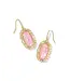 KENDRA SCOTT Dani Figaro Frame Drop Earrings