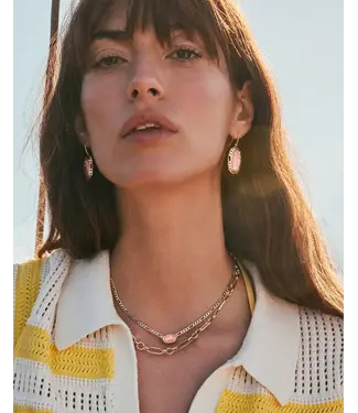 KENDRA SCOTT Sylvia Metal Link and Chain Necklace