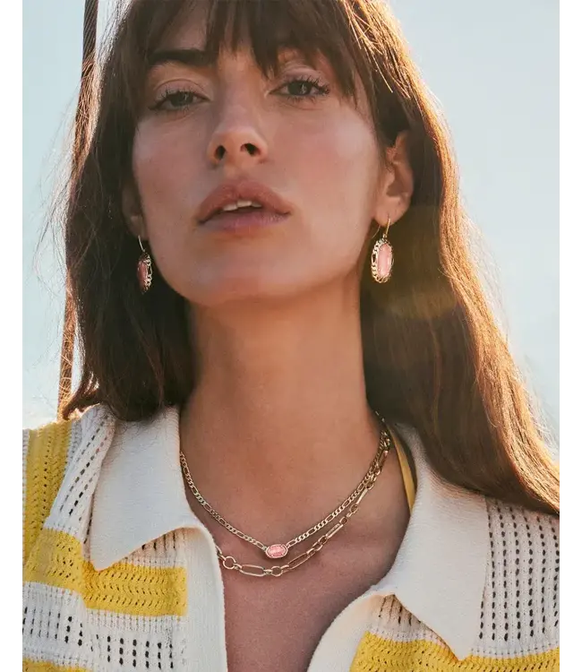 KENDRA SCOTT Sylvia Metal Link and Chain Necklace
