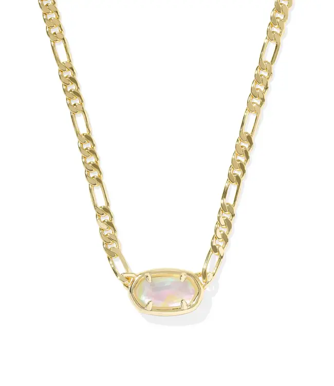 KENDRA SCOTT Elisa Figaro Chain Short Pendant Necklace
