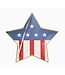 Star Shaped Paper Plates Denim and Stripes