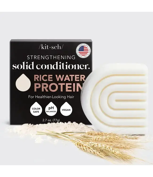 KITSCH Rice Water Protein Conditioner Bar For Hair Growth
