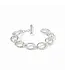 JULIE VOS Catalina Demi Link Bracelet Silver