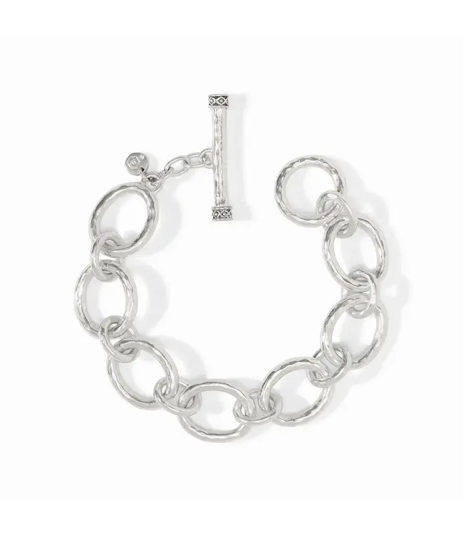 JULIE VOS Catalina Demi Link Bracelet Silver