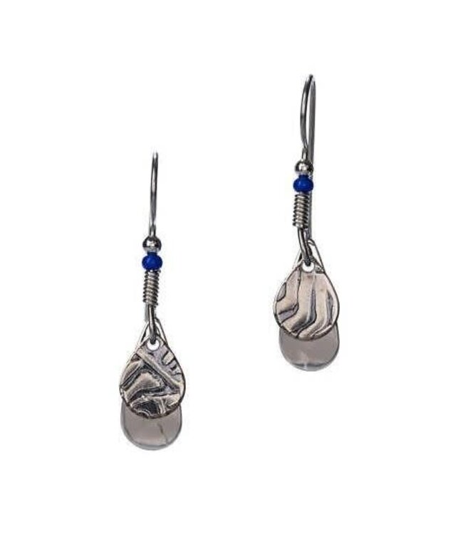 SILVER FOREST Silver Icy Tears Earrings