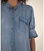 KUT FROM THE KLOTH Bruna Short Sleeve with Wide Cuff Dress Ruffle Hem