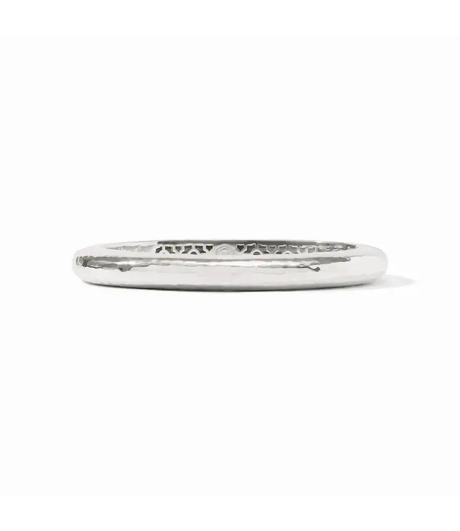 JULIE VOS Catalina Hinge Bangle Silver