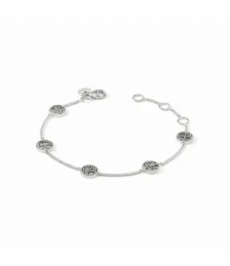 JULIE VOS Valencia Delicate Bracelet Silver