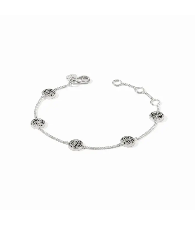 JULIE VOS Valencia Delicate Bracelet Silver