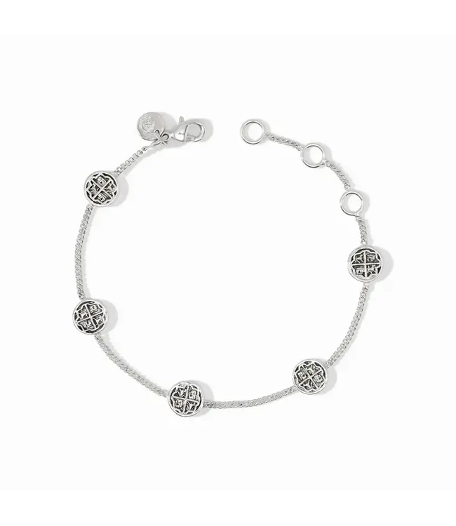 JULIE VOS Valencia Delicate Bracelet Silver