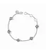 JULIE VOS Florentine Delicate Bracelet Silver
