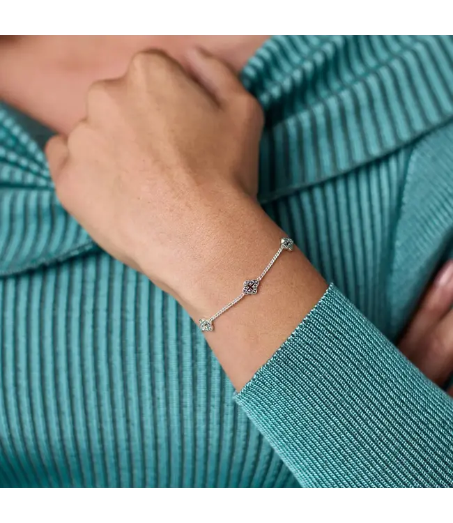 JULIE VOS Florentine Delicate Bracelet Silver