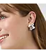 JULIE VOS Catalina X Clip Silver