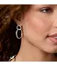 JULIE VOS Catalina Link Earring Silver
