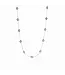 JULIE VOS Florentine Demi Delicate Station Necklace Silver