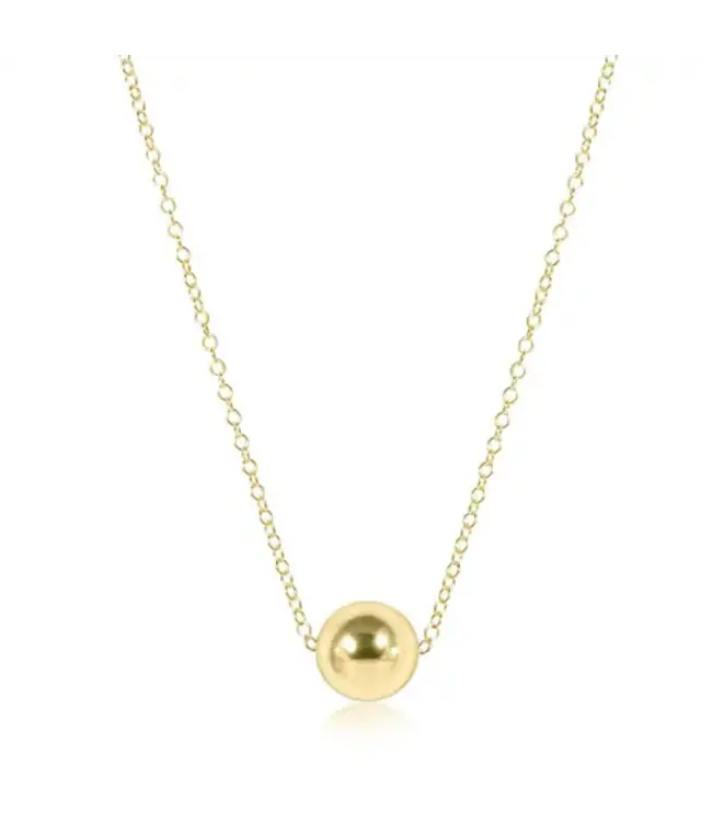 ENEWTON 16" Necklace Gold - Classic 8mm Gold