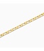 ELLA STEIN Flat Curb-Link Charm Bracelet