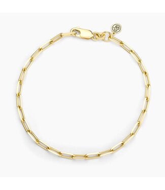 ELLA STEIN Mini Paper Clip Chain Bracelet