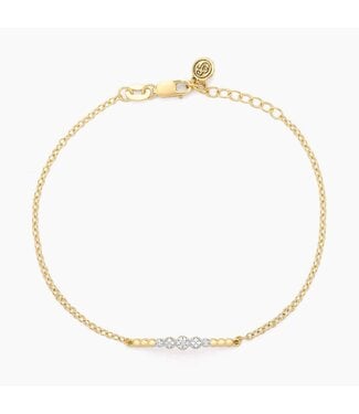 ELLA STEIN Beaded Connection Chain Bracelet