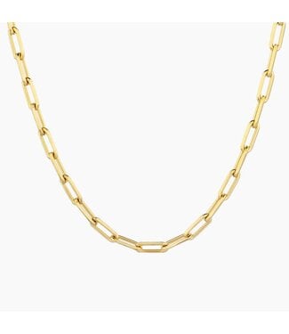 ELLA STEIN Mini Paperclip Chain Necklace