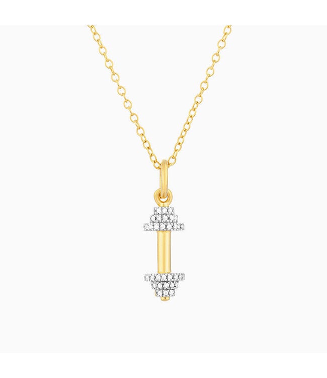 ELLA STEIN Pump It Up Pendant Necklace