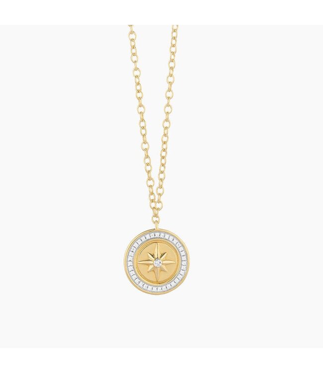ELLA STEIN Your Own Path Compass Necklace