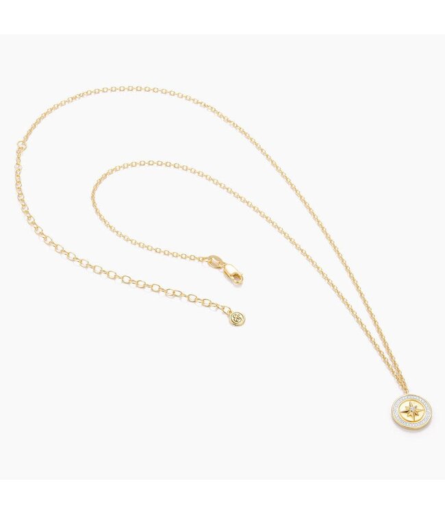 ELLA STEIN Your Own Path Compass Necklace