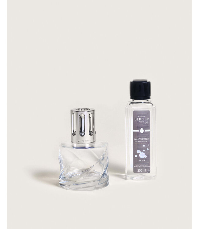 Spirale Clear Fragrance Lamp with Air Pur