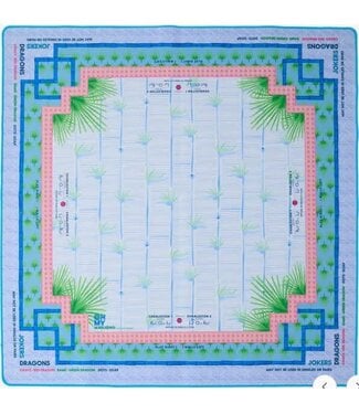 Palm Paradise Mahjong Mat