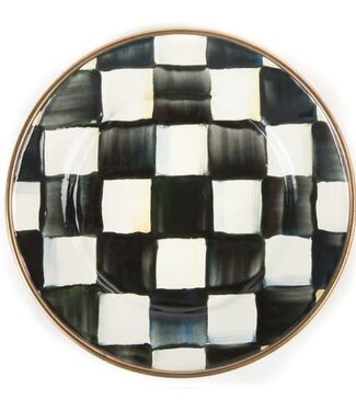 MACKENZIE CHILDS Individual Courtly Check Appetizer Plate
