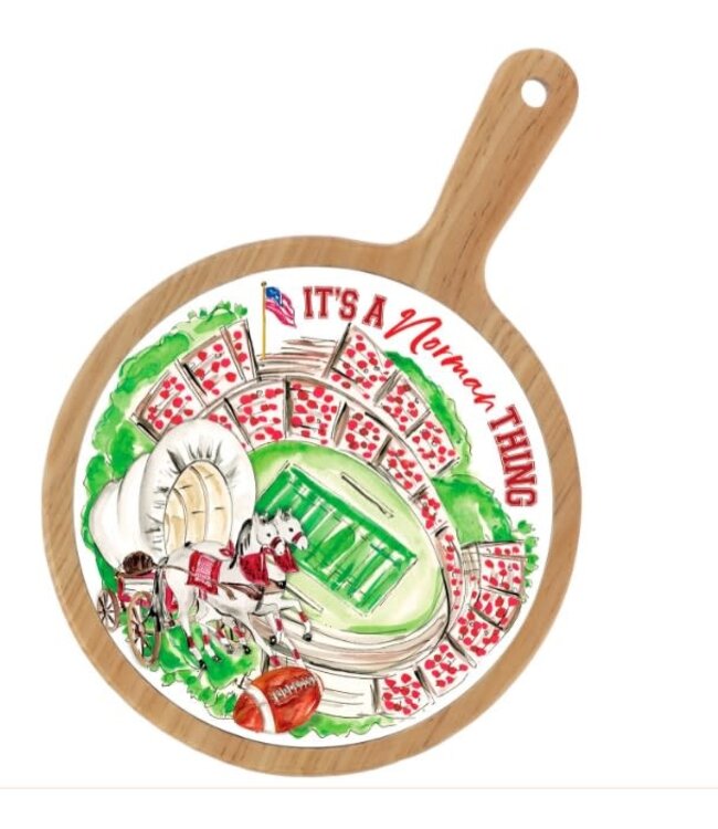 Covered Wagon Stadium Cheeseboard