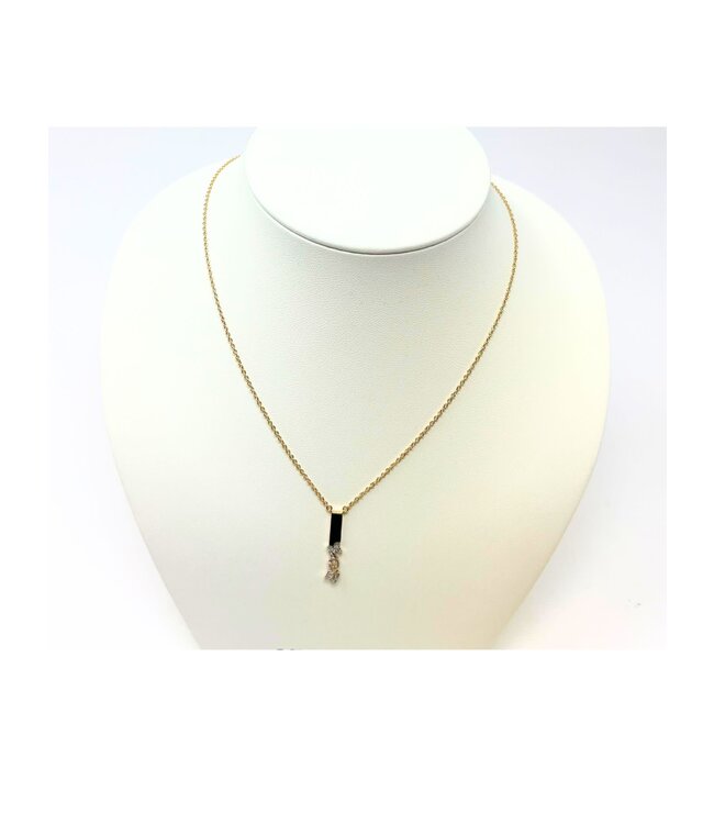 ELLA STEIN Lab-Grown Mom Dangling Pendant Necklace
