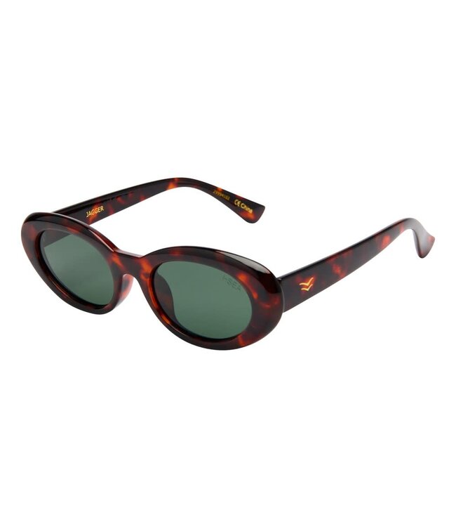 Jagger Tort/Green Polarized Lens