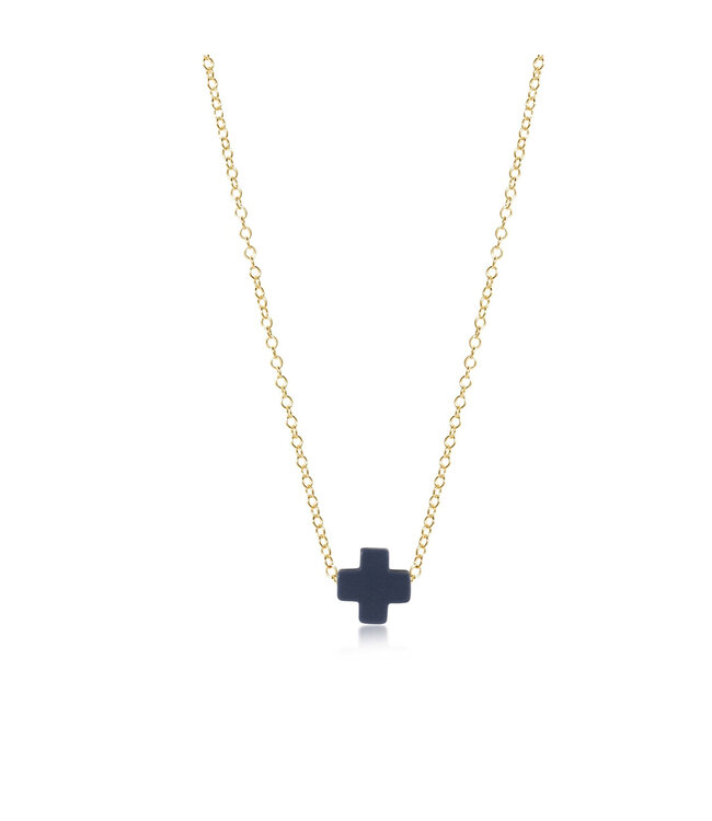 ENEWTON 16" Necklace Gold - Signature Cross