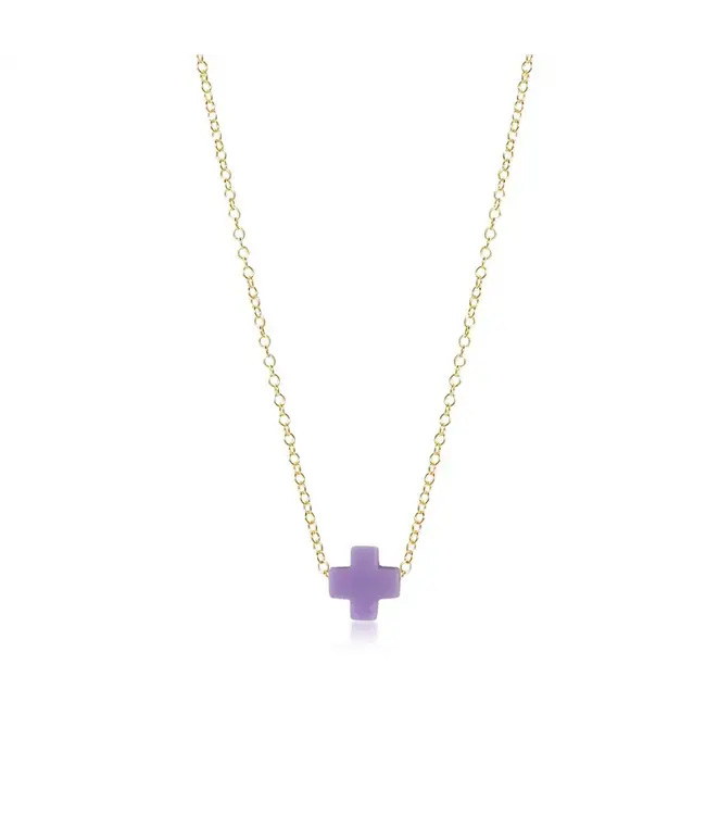 ENEWTON 16" Necklace Gold - Signature Cross