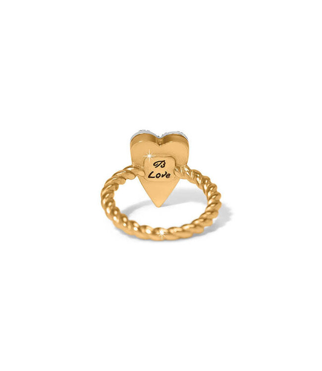 BRIGHTON Love Messages Be Love Ring