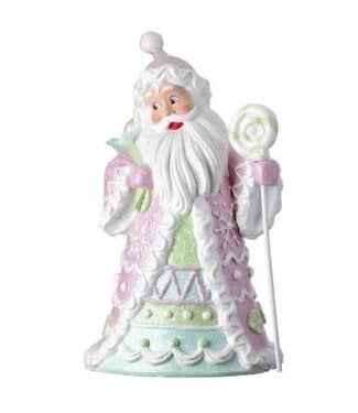 18" Resin Candylicious Santa W/Lollipop